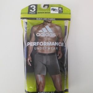 New with tags Adidas 3 pack of boxer brief